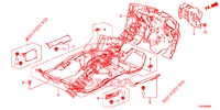 ALFOMBRA DE PISO/AISLADOR  para Honda CIVIC 1.8 EXECUTIVE 5 Puertas 6 velocidades manual 2012