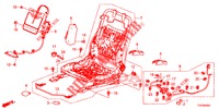 ASIENTO DEL. (D.) (SIEGE REGLAGE MANUEL) para Honda CIVIC 1.8 EXECUTIVE 5 Puertas 6 velocidades manual 2012