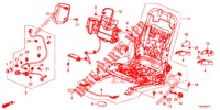 ASIENTO DEL. (G.) (HAUTEUR MANUELLE) para Honda CIVIC 1.8 EXECUTIVE 5 Puertas 6 velocidades manual 2012