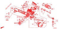 CAJA DE ENGRANAJE DE P.S. (EPS) (LH) para Honda CIVIC 1.8 EXECUTIVE 5 Puertas 6 velocidades manual 2012