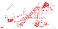 CERRADURAS PUERTA TRAS./MANIJA EXTERIOR  para Honda CIVIC 1.8 EXECUTIVE 5 Puertas 6 velocidades manual 2012