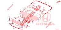 PARABRISAS DELANTERO/ PARABRISAS TRASERA  para Honda CIVIC 1.8 EXECUTIVE 5 Puertas 6 velocidades manual 2012