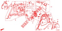 RECUBR. LADO PORTAEQU.  para Honda CIVIC 1.8 EXECUTIVE 5 Puertas 6 velocidades manual 2012
