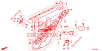 RECUBRIMIENTO DE PUERTA(4D)  para Honda CIVIC 1.8 EXECUTIVE 5 Puertas 6 velocidades manual 2012
