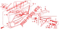 RECUBRIMIENTO DE PUERTA (LH) para Honda CIVIC 1.8 EXECUTIVE 5 Puertas 6 velocidades manual 2012