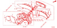 VELOCIMETRO  para Honda CIVIC 1.8 EXECUTIVE 5 Puertas 6 velocidades manual 2012