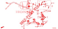 ARTICULACION DELANTERA  para Honda CIVIC 1.8 EXECUTIVE 5 Puertas 5 velocidades automática 2013
