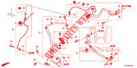 ACONDICIONADOR DE AIRE (FLEXIBLES/TUYAUX) (1,0 L) (LH) para Honda CIVIC  1.0 ENTRY 5 Puertas 6 velocidades manual 2018
