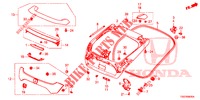 PANEL DE PUERTA TRASERA(2D)  para Honda CIVIC  1.0 ENTRY 5 Puertas 6 velocidades manual 2018