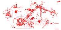 PANEL DE INSTRUMENTO (CHASSIS) (LH) para Honda NSX 3.5 BASE 2 Puertas DCT 2017