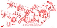 ACONDICIONADOR DE AIRE (COMPRESSEUR) (1.8L) para Honda CIVIC 1.8 EXECUTIVE TUNER LESS 5 Puertas 5 velocidades automática 2013