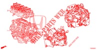 CONJ. DE MOTOR/ENS. DE TRANSMISION (1.8L) para Honda CIVIC 1.8 EXECUTIVE TUNER LESS 5 Puertas 5 velocidades automática 2013