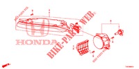 FAROS ANTINIEBLA / LUCES DE CONDUCCIÓN para Honda CIVIC 1.8 EXECUTIVE TUNER LESS 5 Puertas 5 velocidades automática 2013