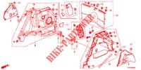 RECUBR. LADO PORTAEQU.  para Honda CIVIC 1.8 EXECUTIVE TUNER LESS 5 Puertas 5 velocidades automática 2013
