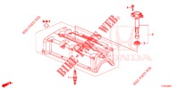 BOBINA DE ORIFICIO DE TAPON/TAPON (2.4L) para Honda ACCORD TOURER 2.0 S 5 Puertas 6 velocidades manual 2015