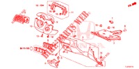 GUARNICION DE INSTRUMENTO (COTE DE CONDUCTEUR) (LH) para Honda ACCORD TOURER 2.0 S 5 Puertas 6 velocidades manual 2015