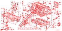 BLOQUE DE CILINDRO/COLECTOR DE ACEITE (2.0L) para Honda ACCORD TOURER 2.0 COMFORT 5 Puertas 6 velocidades manual 2015