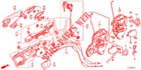 CERRADURAS DE PUERTA DEL./MANIJA EXTERIOR  para Honda ACCORD TOURER 2.0 COMFORT 5 Puertas 6 velocidades manual 2015