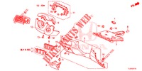 GUARNICION DE INSTRUMENTO (COTE DE CONDUCTEUR) (LH) para Honda ACCORD TOURER 2.0 COMFORT 5 Puertas 6 velocidades manual 2015