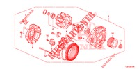 ALTERNADOR (DENSO) (2.0L) para Honda ACCORD TOURER 2.0 ELEGANCE PACK 5 Puertas 6 velocidades manual 2015