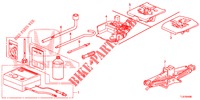 HERRAMIENTAS/GATO  para Honda ACCORD TOURER 2.0 ELEGANCE PACK 5 Puertas 6 velocidades manual 2015