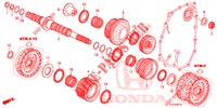 EJE SECUNDARIO  para Honda ACCORD TOURER 2.0 EXECUTIVE 5 Puertas 5 velocidades automática 2015