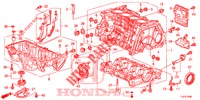 BLOQUE DE CILINDRO/COLECTOR DE ACEITE (2.0L) para Honda ACCORD TOURER 2.0 S 5 Puertas 5 velocidades automática 2015