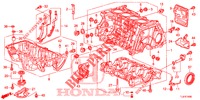 BLOQUE DE CILINDRO/COLECTOR DE ACEITE (2.0L) para Honda ACCORD TOURER 2.0 ELEGANCE 5 Puertas 5 velocidades automática 2015
