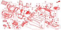 GUARNICION DE INSTRUMENTO (COTE DE PASSAGER) (LH) para Honda ACCORD TOURER 2.0 ELEGANCE 5 Puertas 5 velocidades automática 2015