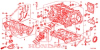 BLOQUE DE CILINDRO/COLECTOR DE ACEITE (2.0L) para Honda ACCORD TOURER 2.4 EXECUTIVE 5 Puertas 6 velocidades manual 2015
