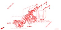 CUERPO MARIPOSA GASES (2.0L) para Honda ACCORD TOURER 2.4 EXECUTIVE 5 Puertas 6 velocidades manual 2015