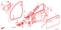 PANELES DE PUERTA DEL.(2D)  para Honda ACCORD TOURER 2.4 EXECUTIVE 5 Puertas 6 velocidades manual 2015
