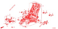 ASIENTO DEL. (D.) (SIEGE REGLAGE MANUEL) para Honda ACCORD TOURER 2.4 S 5 Puertas 6 velocidades manual 2015