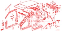 PANELES EXTERIORES/PANEL TRASERO  para Honda ACCORD TOURER 2.4 S 5 Puertas 6 velocidades manual 2015