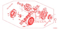 ALTERNADOR (DENSO) (DIESEL) para Honda ACCORD TOURER DIESEL 2.2 COMFORT 5 Puertas 5 velocidades automática 2015