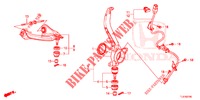 ARTICULACION DELANTERA  para Honda ACCORD TOURER DIESEL 2.2 ELEGANCE 5 Puertas 6 velocidades manual 2015
