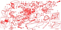 CONSOLA (LH) para Honda ACCORD TOURER DIESEL 2.2 ELEGANCE 5 Puertas 6 velocidades manual 2015