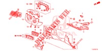 GUARNICION DE INSTRUMENTO (COTE DE CONDUCTEUR) (LH) para Honda ACCORD TOURER DIESEL 2.2 ELEGANCE 5 Puertas 6 velocidades manual 2015
