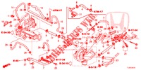 MANGUERA DE AGUA/CONDUCTO DE CALEFACTOR (DIESEL) para Honda ACCORD TOURER DIESEL 2.2 ELEGANCE 5 Puertas 6 velocidades manual 2015