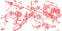 MENSULA DE MOTOR (DIESEL) para Honda ACCORD TOURER DIESEL 2.2 ELEGANCE 5 Puertas 6 velocidades manual 2015