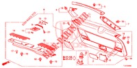 RECUBRIMIENTO PUERTA TR./ RECUBRIMIENTO DE PANEL(2D)  para Honda ACCORD TOURER DIESEL 2.2 ELEGANCE 5 Puertas 6 velocidades manual 2015