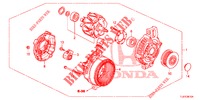 ALTERNADOR (DENSO) (DIESEL) para Honda ACCORD TOURER DIESEL 2.2 ELEGANCE 5 Puertas 5 velocidades automática 2015