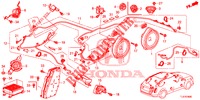 ANTENA DE RADIO/ALTAVOZ (LH) para Honda ACCORD TOURER DIESEL 2.2 ELEGANCE 5 Puertas 5 velocidades automática 2015