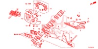 GUARNICION DE INSTRUMENTO (COTE DE CONDUCTEUR) (LH) para Honda ACCORD TOURER DIESEL 2.2 ELEGANCE 5 Puertas 5 velocidades automática 2015