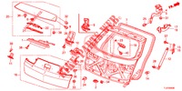 PANEL DE PUERTA TRASERA(2D)  para Honda ACCORD TOURER DIESEL 2.2 ELEGANCE 5 Puertas 5 velocidades automática 2015