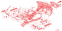ALFOMBRA DE PISO/AISLADOR  para Honda ACCORD TOURER DIESEL 2.2 ELEGANCE PACK 5 Puertas 6 velocidades manual 2015