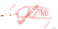 ANILLO (LATERAL) para Honda ACCORD TOURER DIESEL 2.2 ELEGANCE PACK 5 Puertas 6 velocidades manual 2015