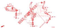 ARTICULACION DELANTERA  para Honda ACCORD TOURER DIESEL 2.2 ELEGANCE PACK 5 Puertas 6 velocidades manual 2015