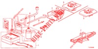 HERRAMIENTAS/GATO  para Honda ACCORD TOURER DIESEL 2.2 ELEGANCE PACK 5 Puertas 6 velocidades manual 2015