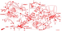 MANGUERA DE AGUA/CONDUCTO DE CALEFACTOR (DIESEL) para Honda ACCORD TOURER DIESEL 2.2 ELEGANCE PACK 5 Puertas 6 velocidades manual 2015